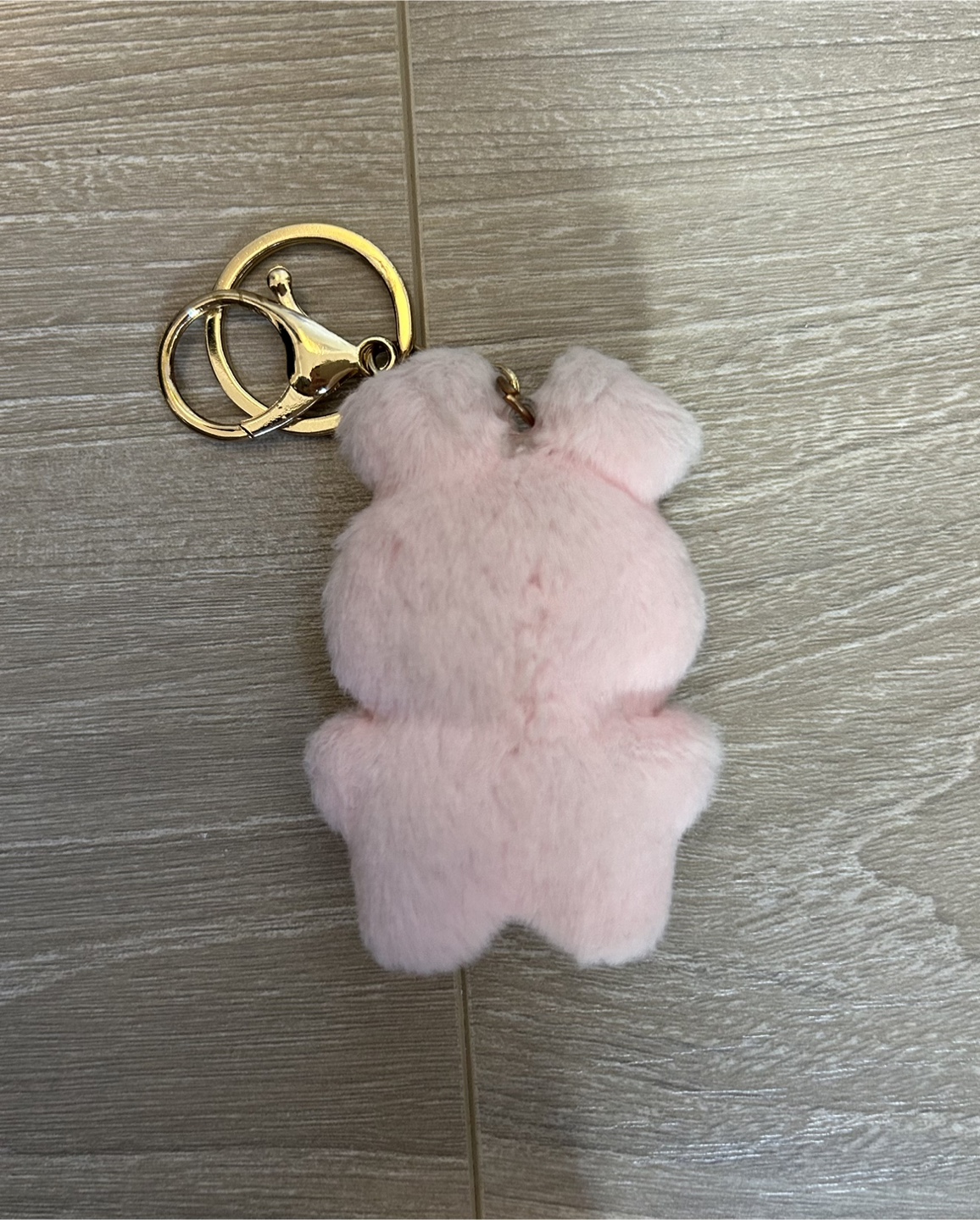 Squeaky Pink Bunny Keychain - photo 2