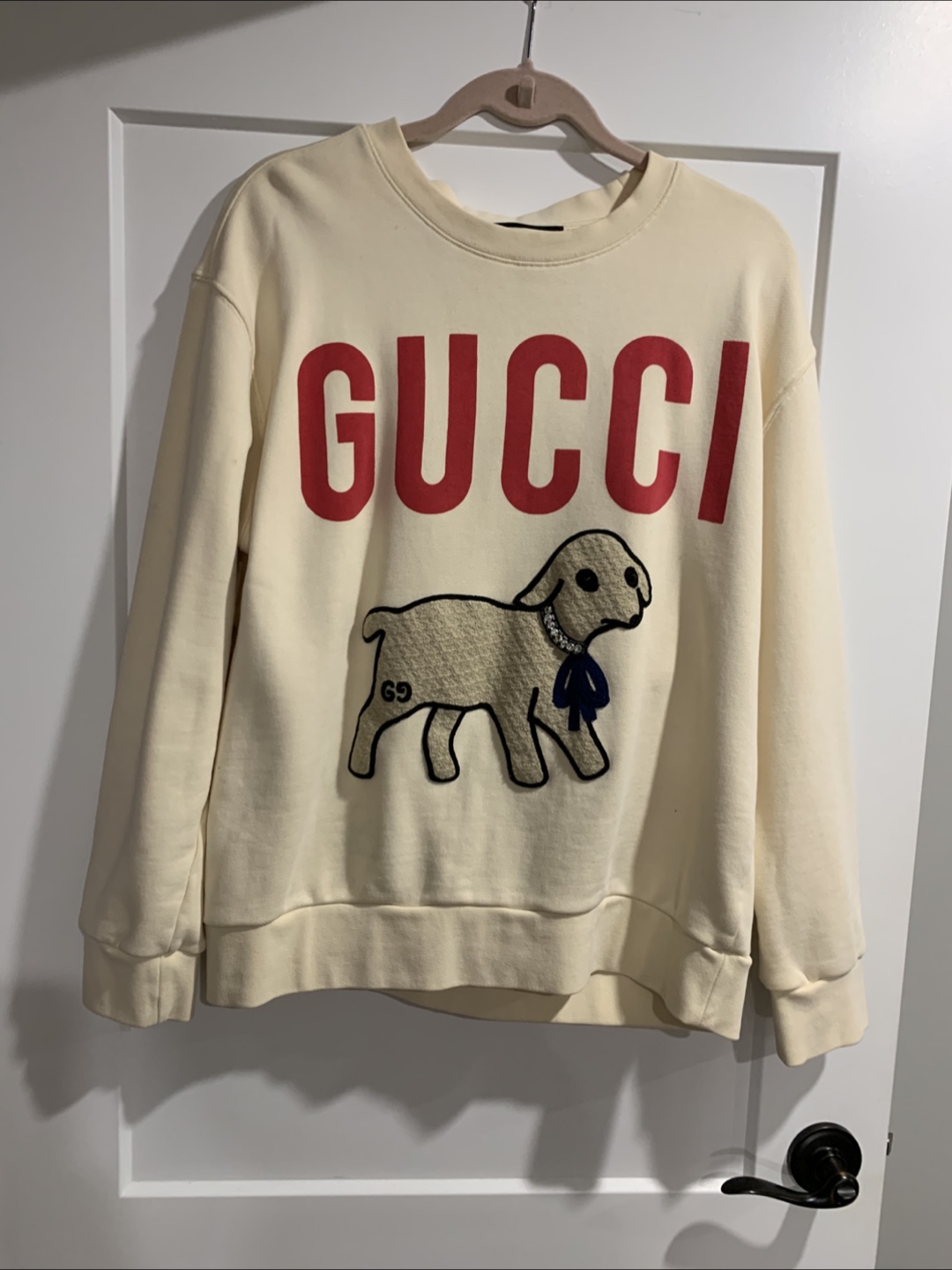 Gucci Lamb Appliqué Sweatshirt