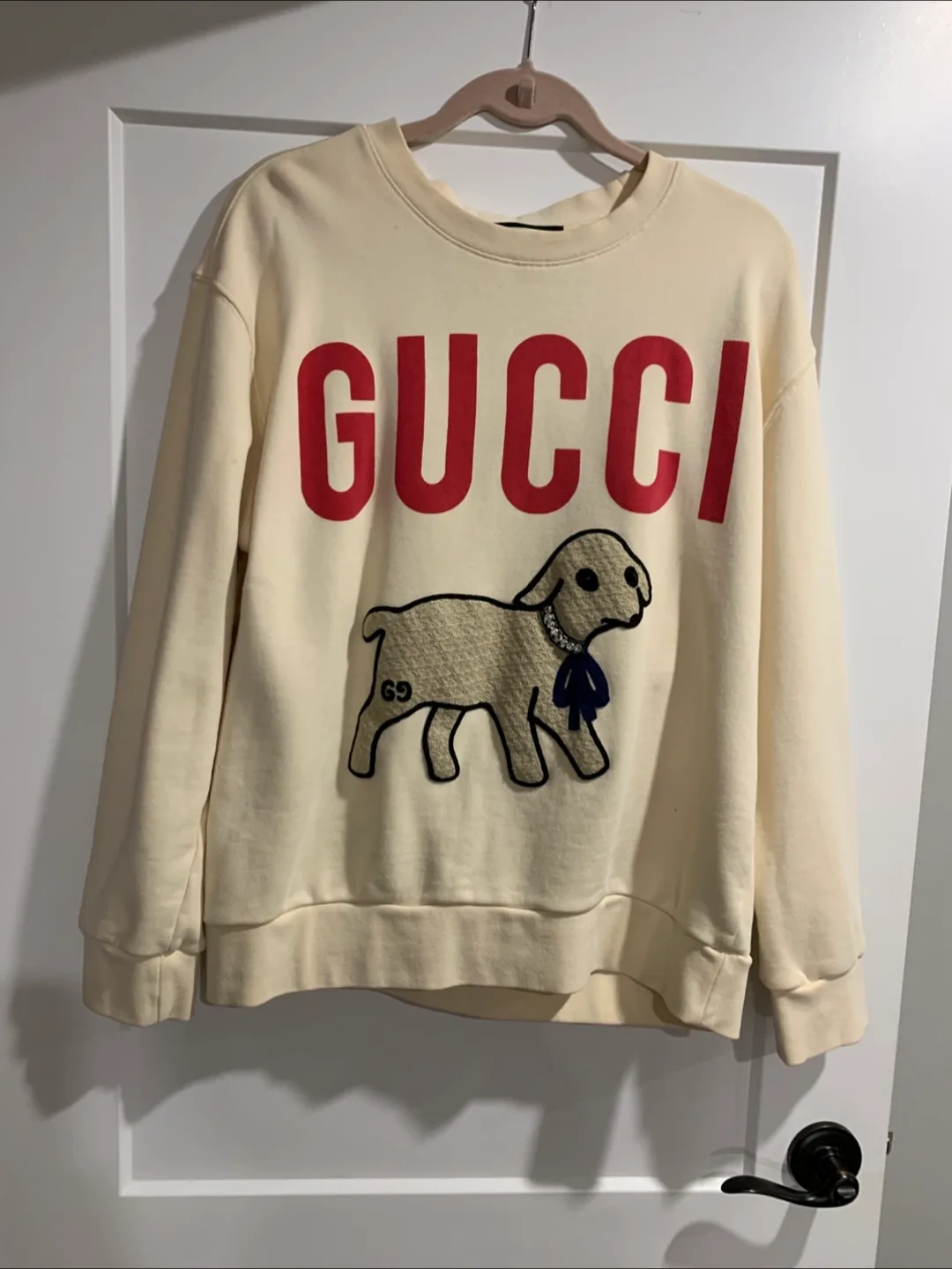 Gucci Lamb Appliqué Sweatshirt thumbnail