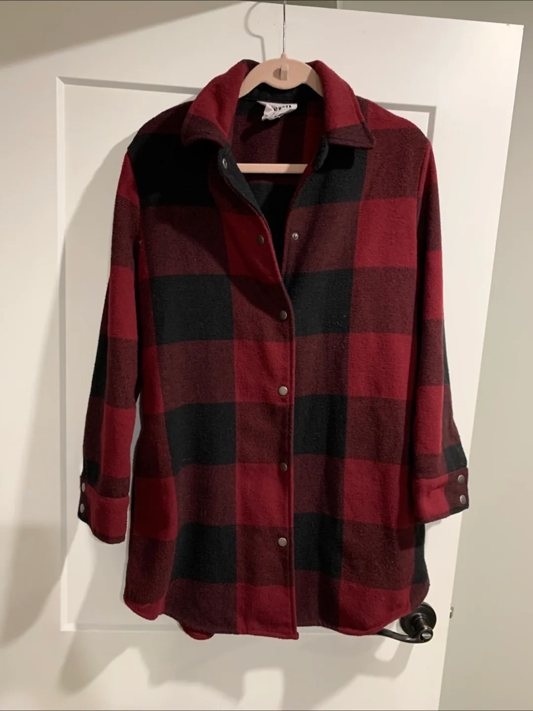 BB Dakota Plaid Shacket - Size M thumbnail
