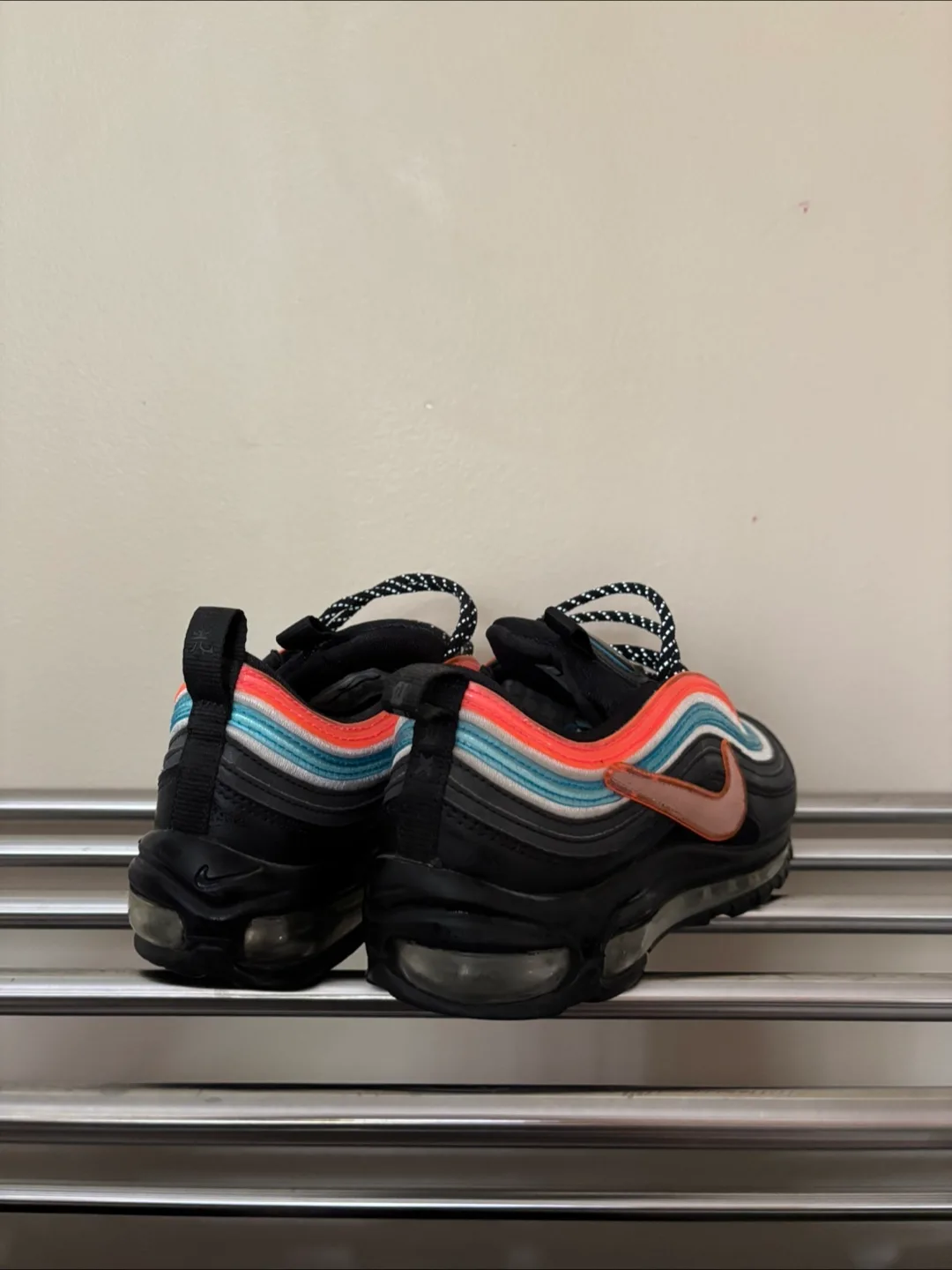 Nike air max 97 neon seoul US7 image indicator(3)