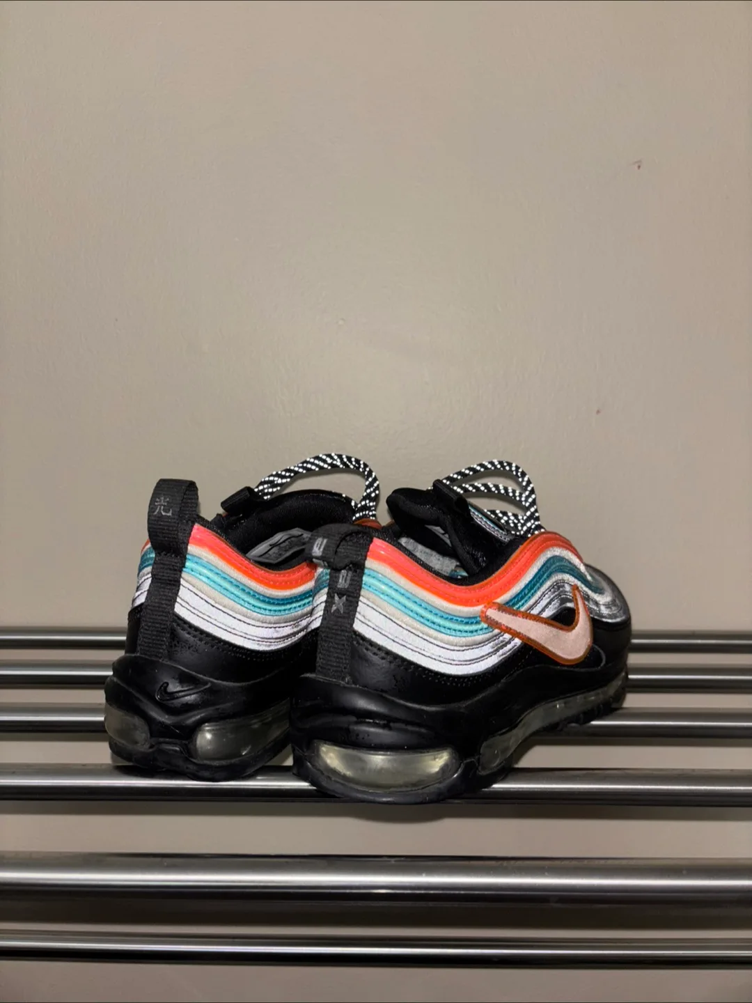 Nike air max 97 neon seoul US7 image indicator(4)