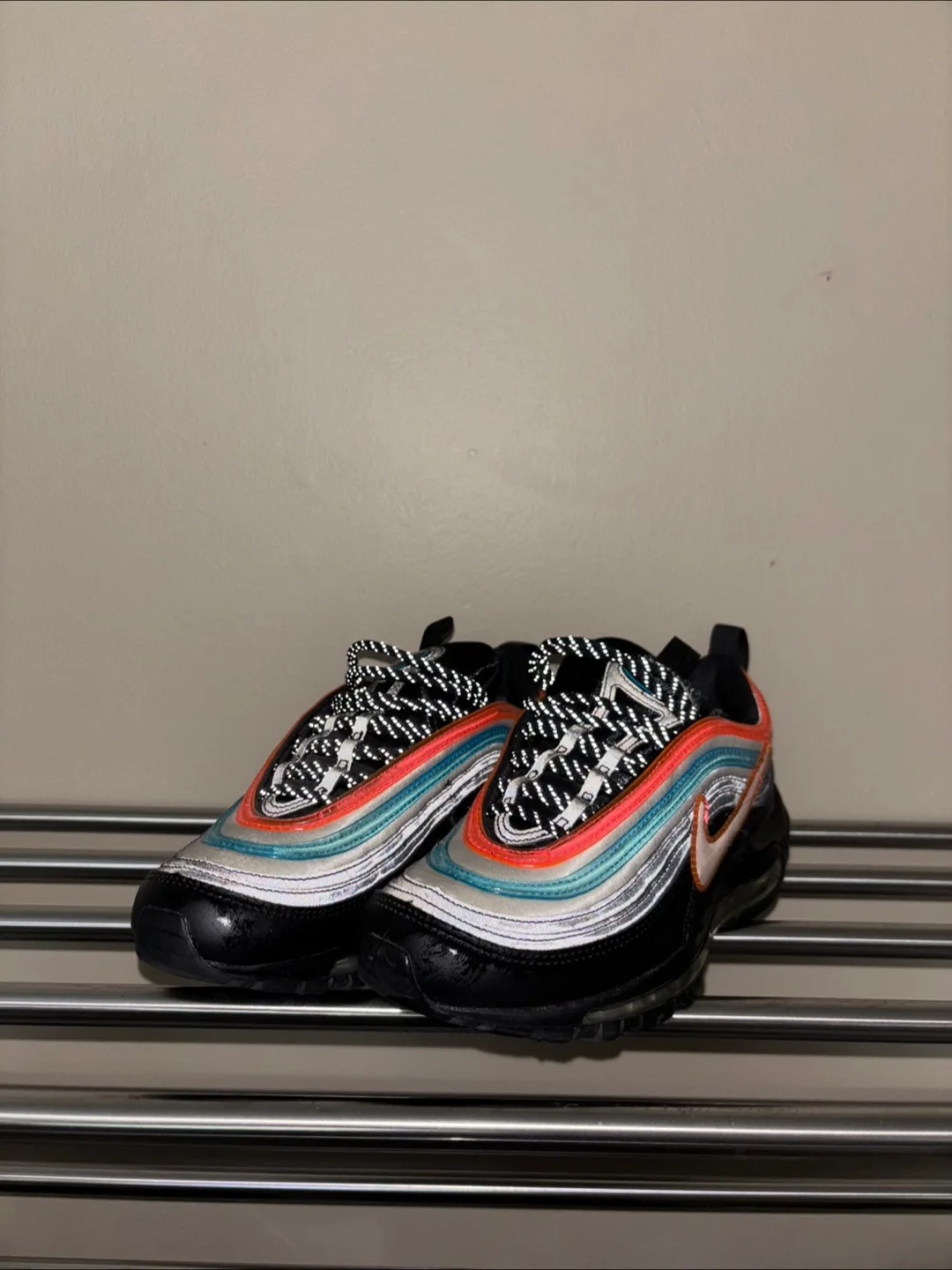 Nike air max 97 neon seoul US7 image indicator(2)