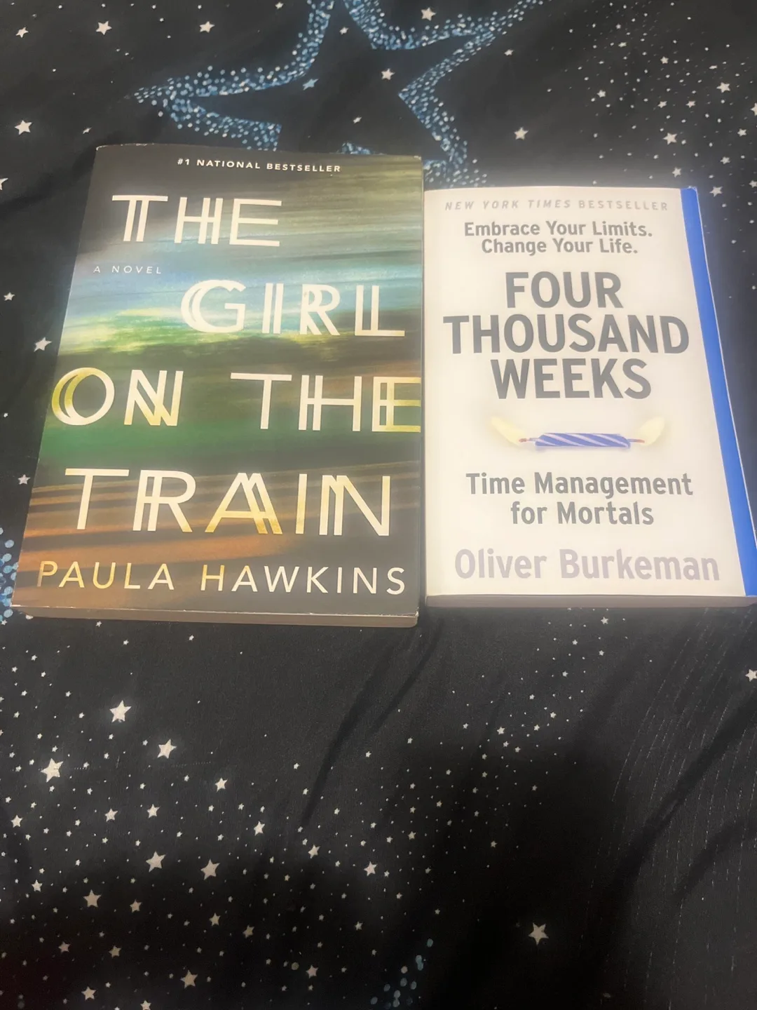 The Girl on the Train & Four Thousand Weeks Books thumbnail