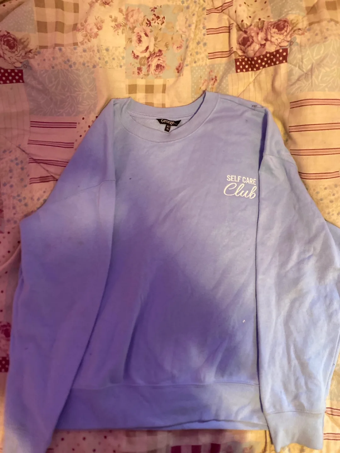 George Self Care Club Sweatshirt - Size XL thumbnail