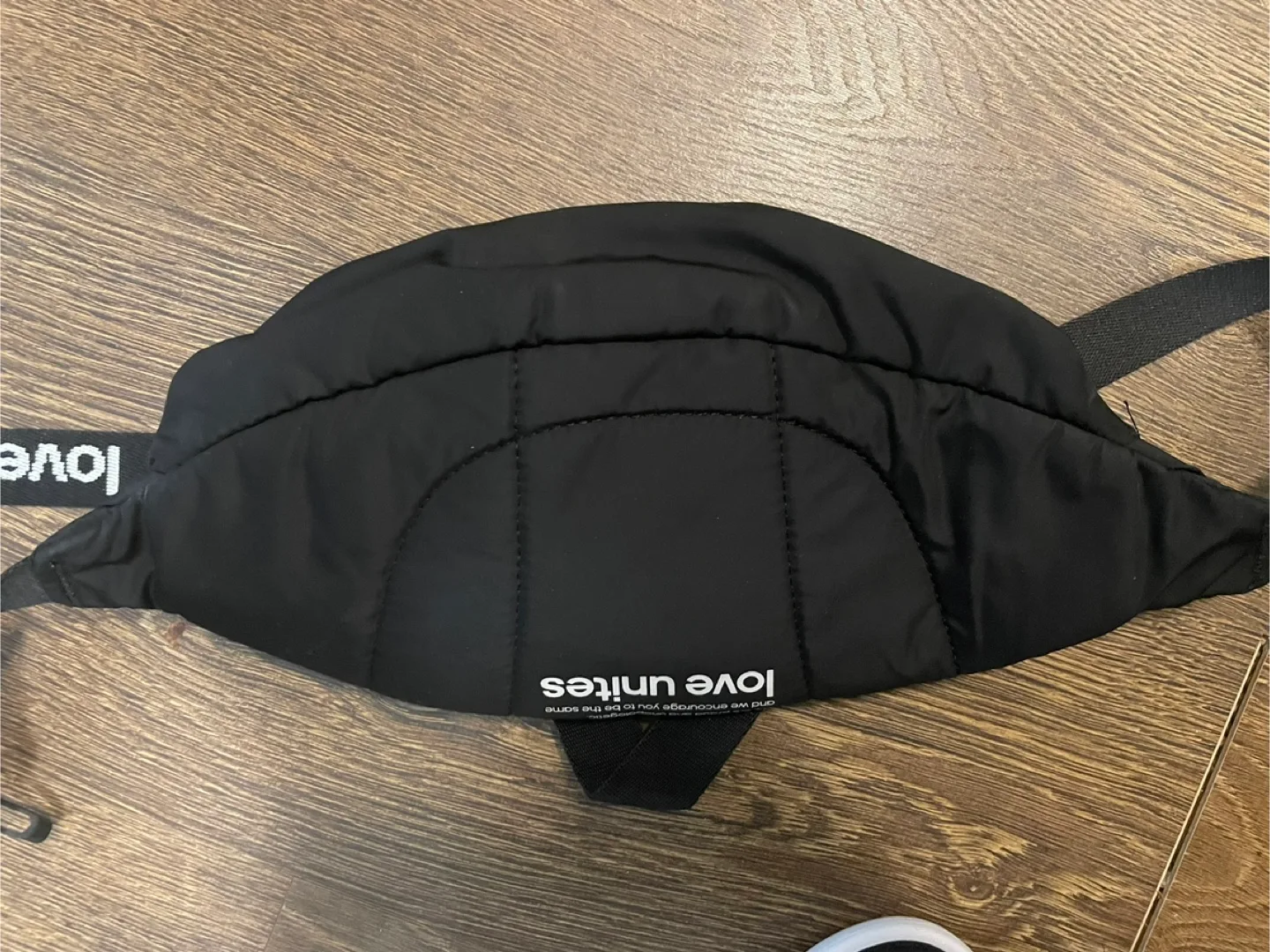 Adidas Love Unites Black Belt Bag image indicator(6)