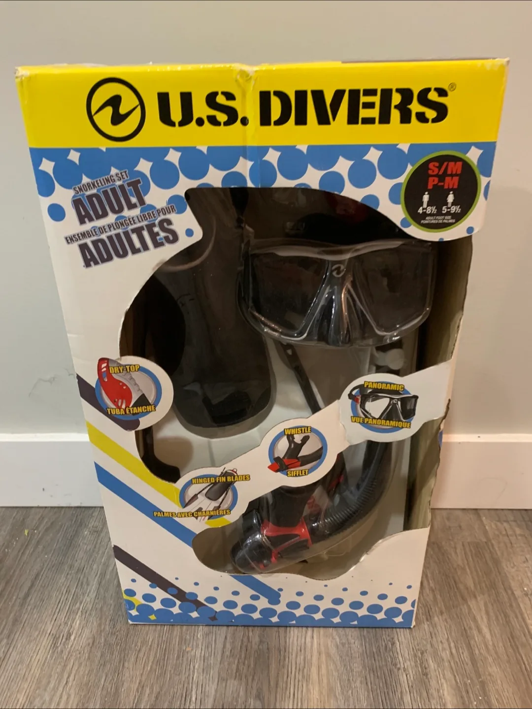 U.S. Divers Adult Snorkeling Set (S/M) thumbnail