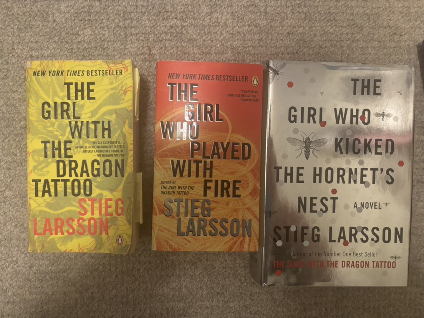Stieg Larsson Millennium Series Books