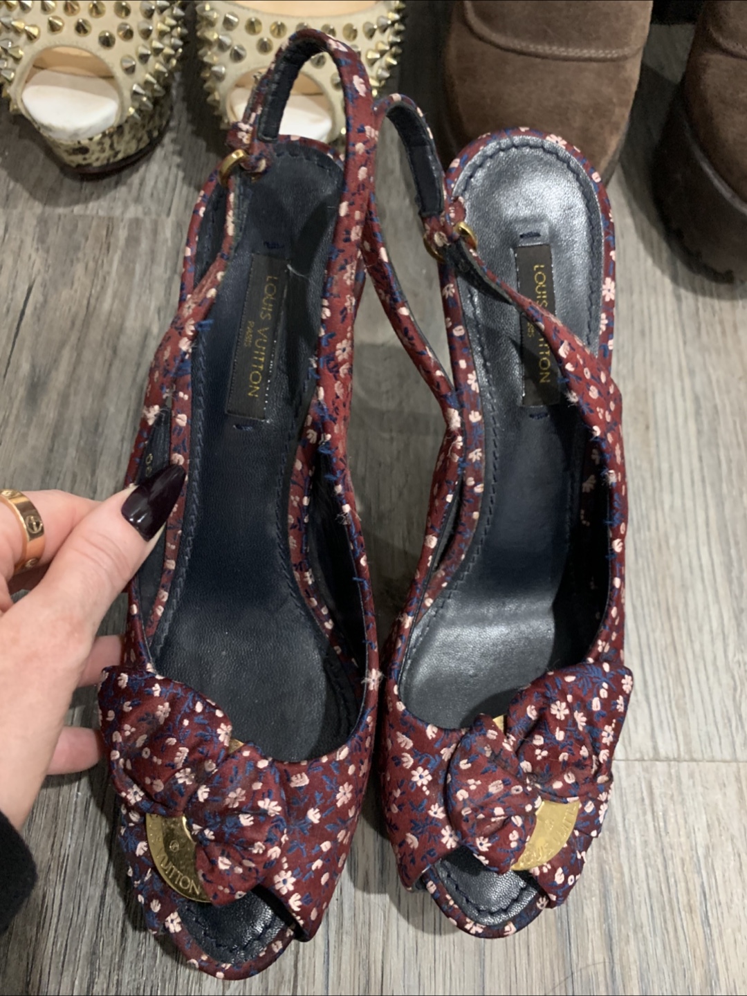 Louis Vuitton Heels, Size 36