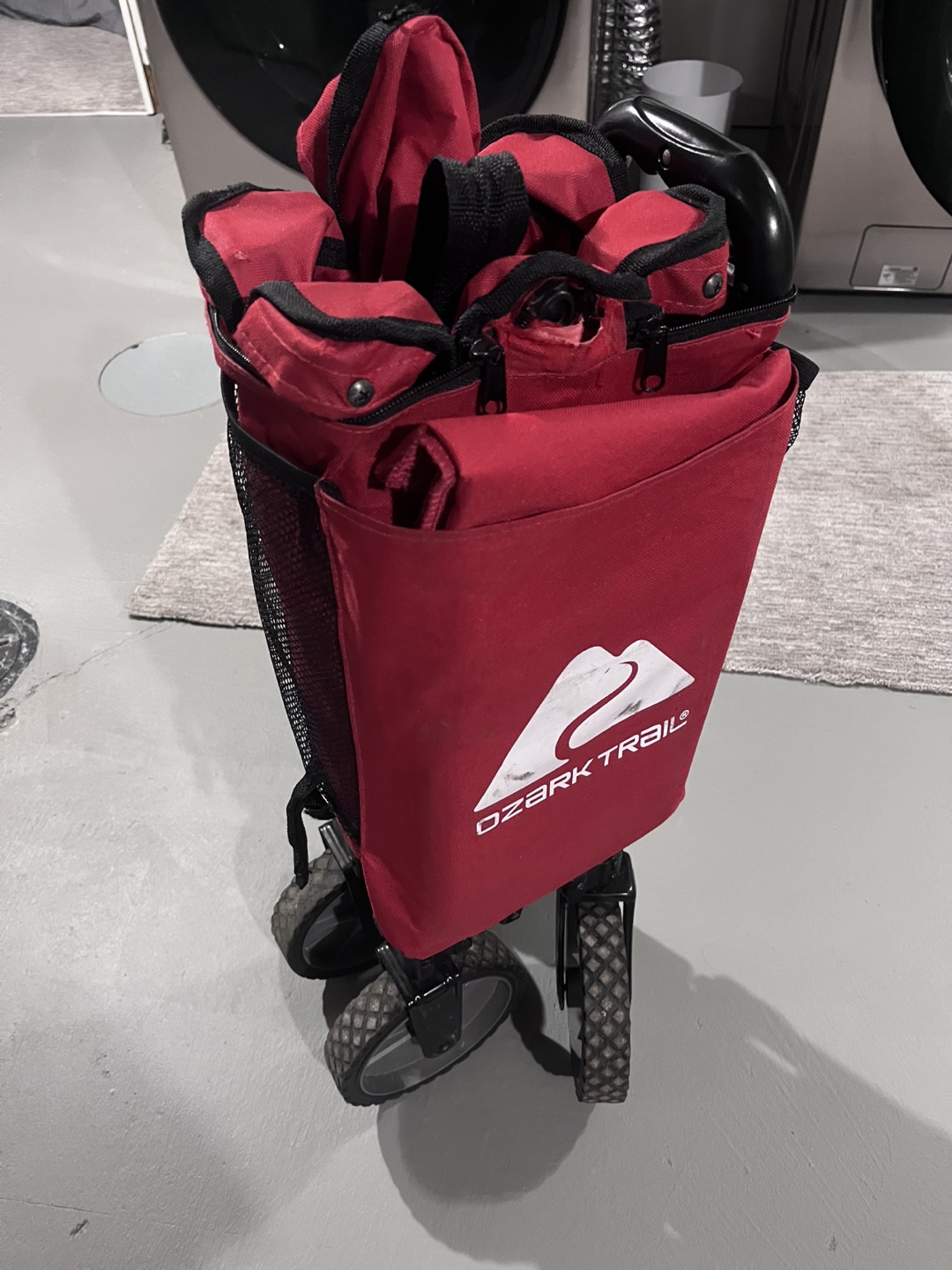 Ozark Trail Red Collapsible Folding Wagon