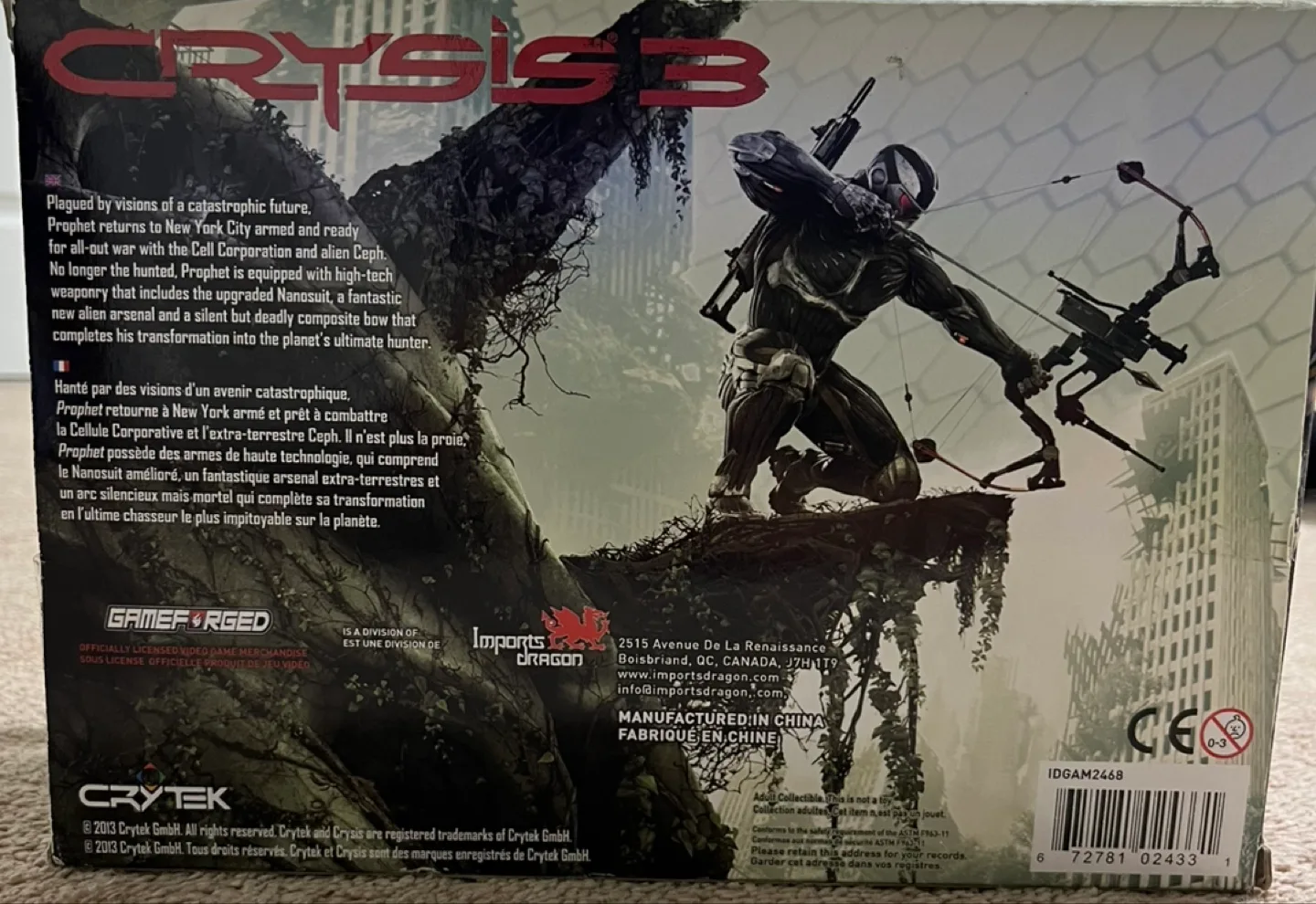 Crysis 3 Prophet Collectable Bust Limited Edition image indicator(3)