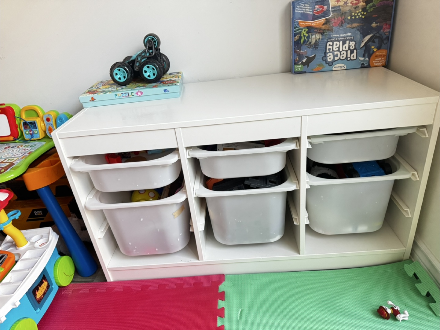 IKEA TROFAST Storage Combination with Boxes - photo 2