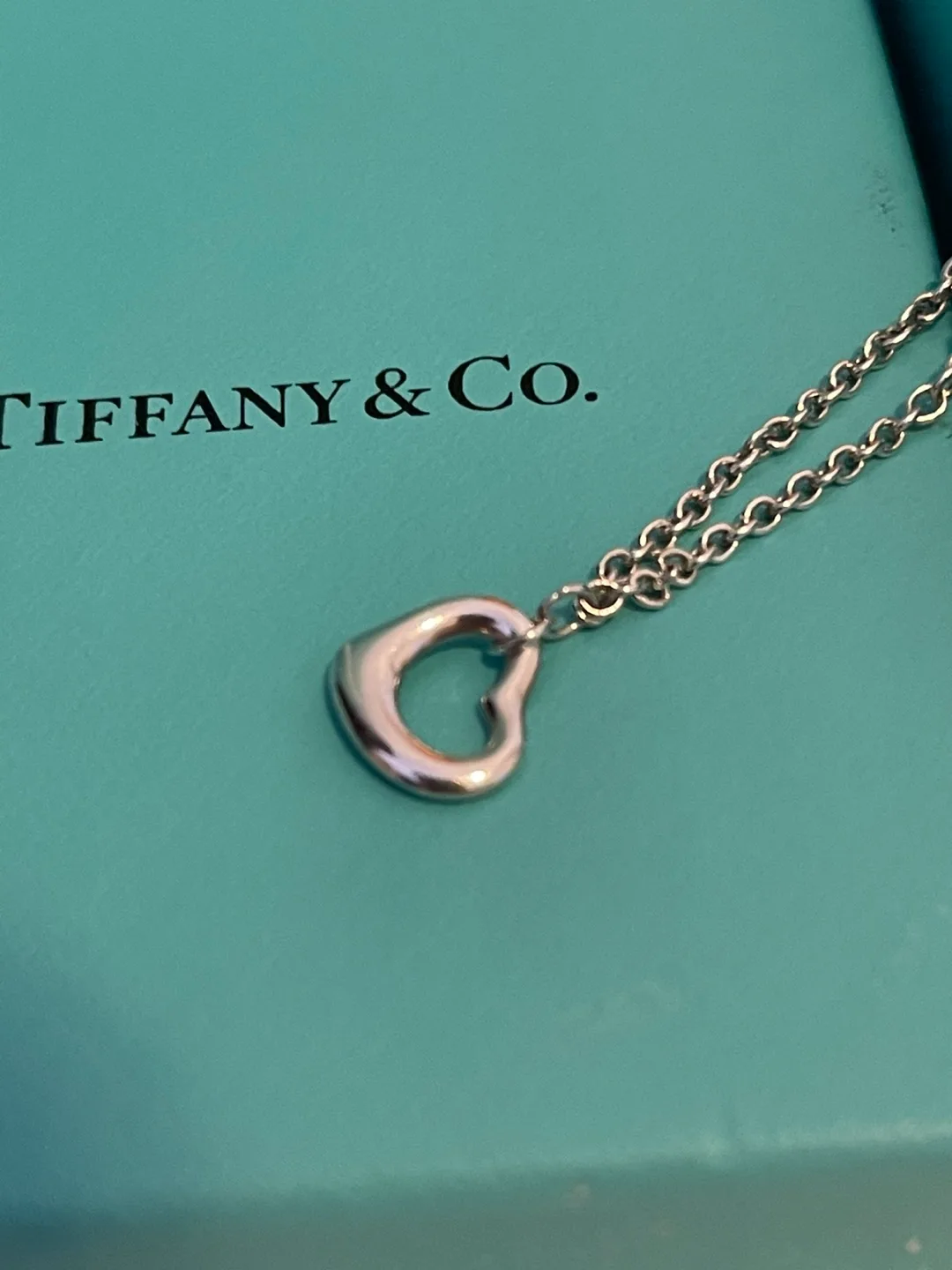 🤩HARD TO FIND🤩  Elsa Peretti Open Heart Bracelet, 11mm heart image indicator(7)