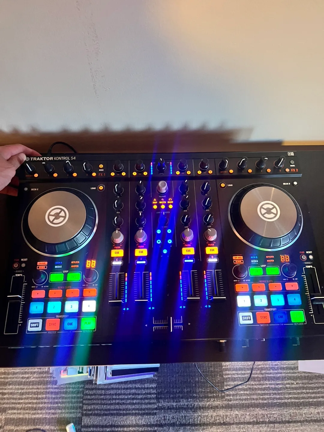 Traktor Kontrol S4 MK2 DJ Controller thumbnail