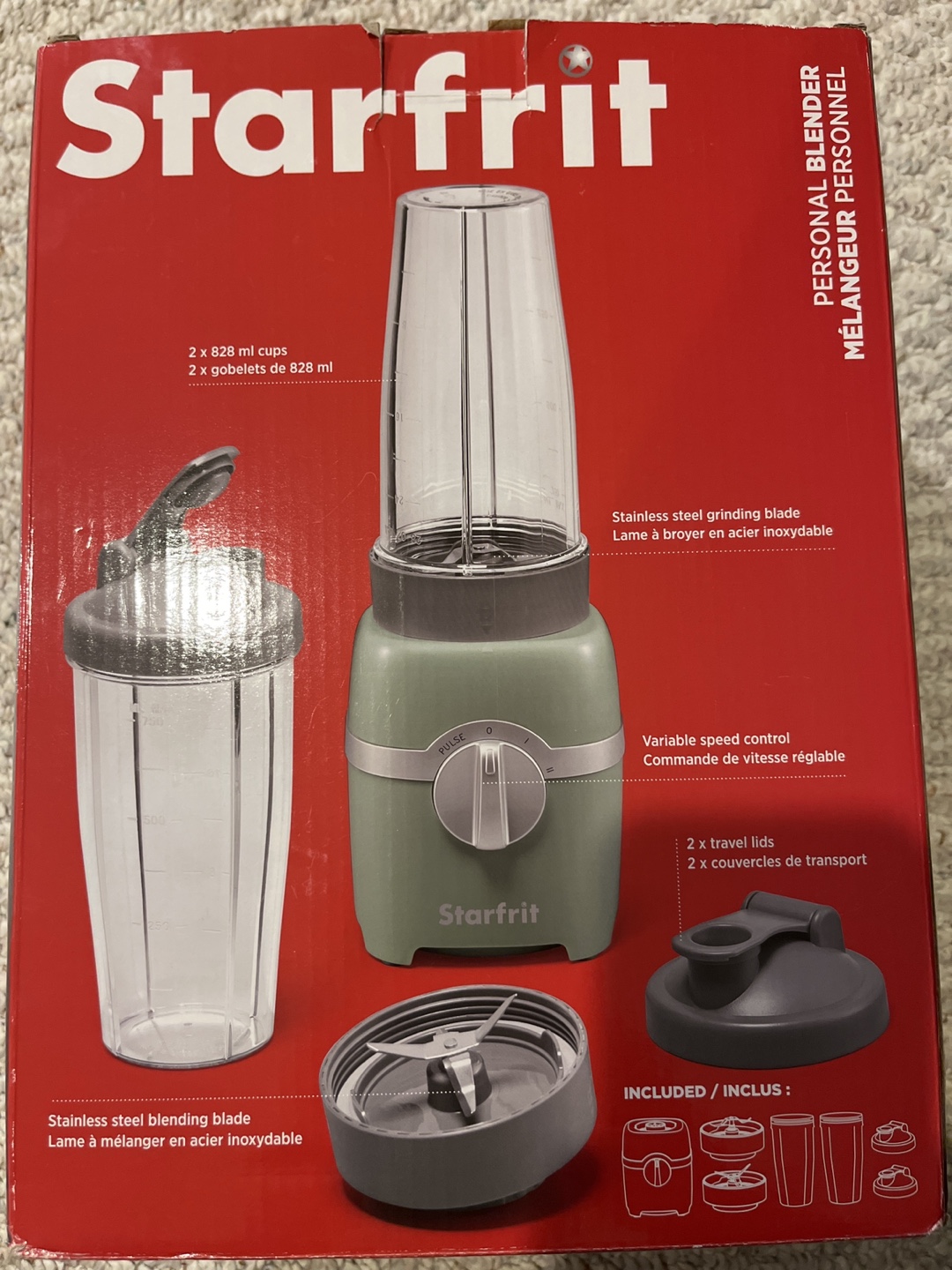Starfrit Personal Blender - Like New! - photo 3