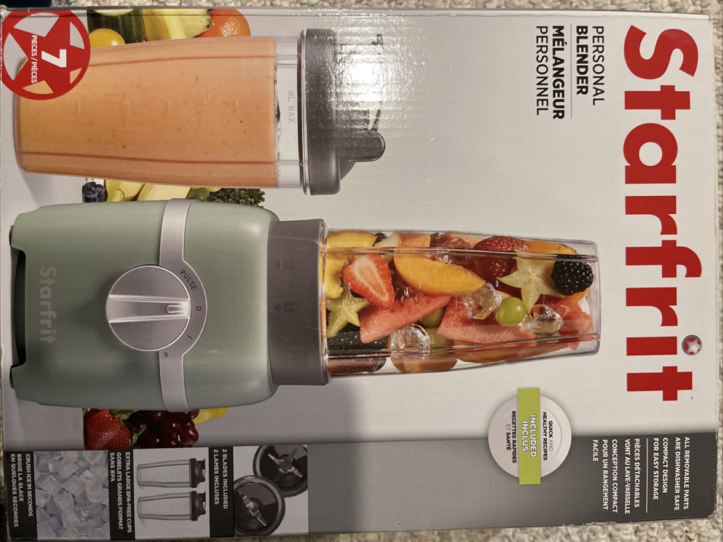Starfrit Personal Blender - Like New!