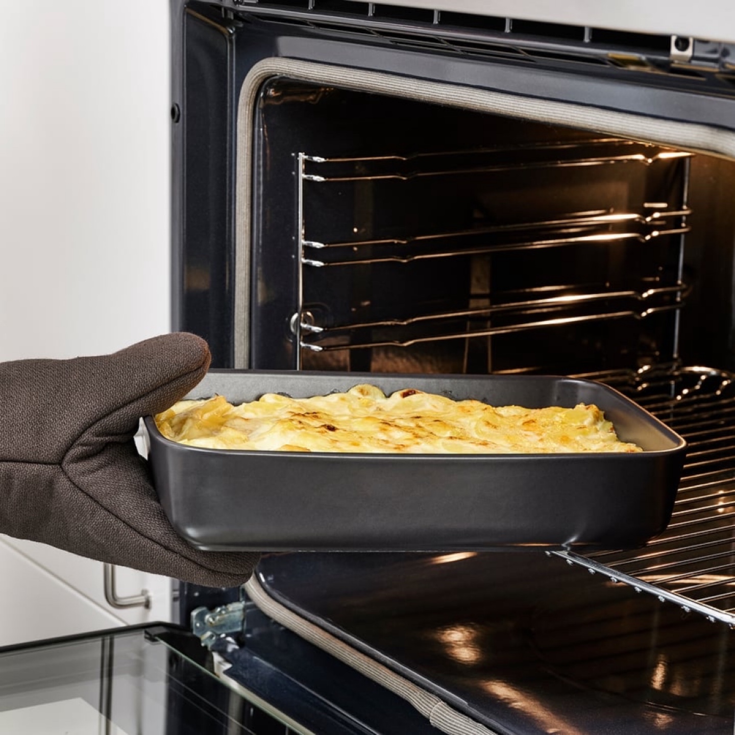 LYCKAD Oven/Serving Dish – Set of 2 (Dark Gray) - photo 3