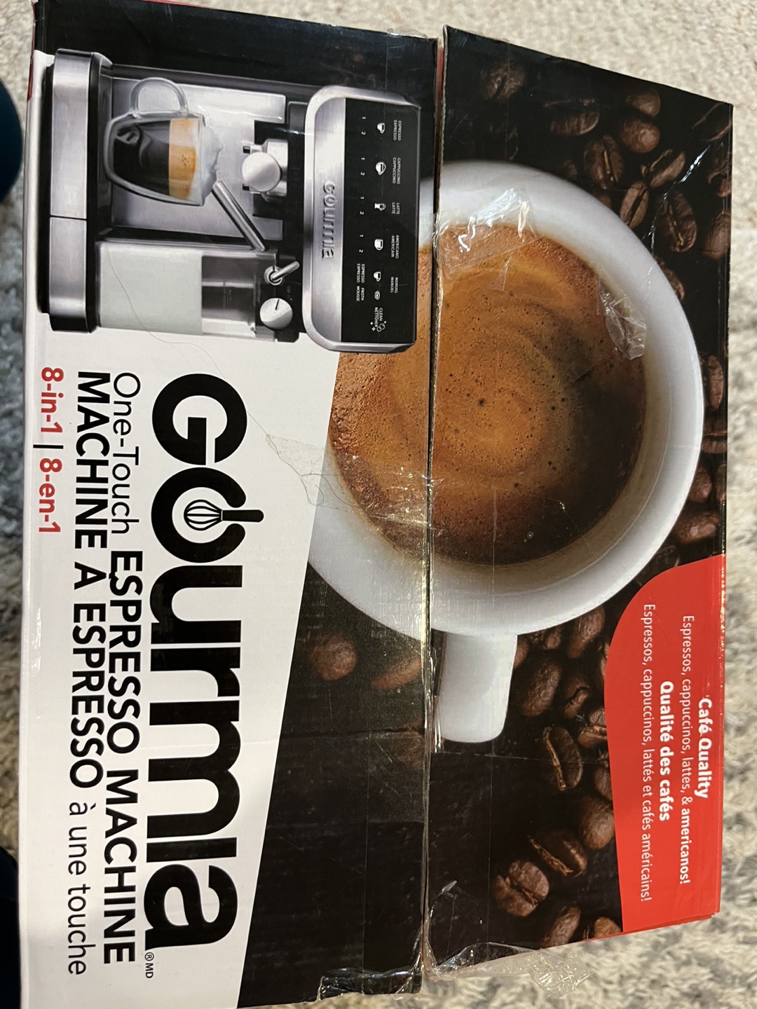 Gourmia One-Touch Espresso Machine - Like New! - photo 5