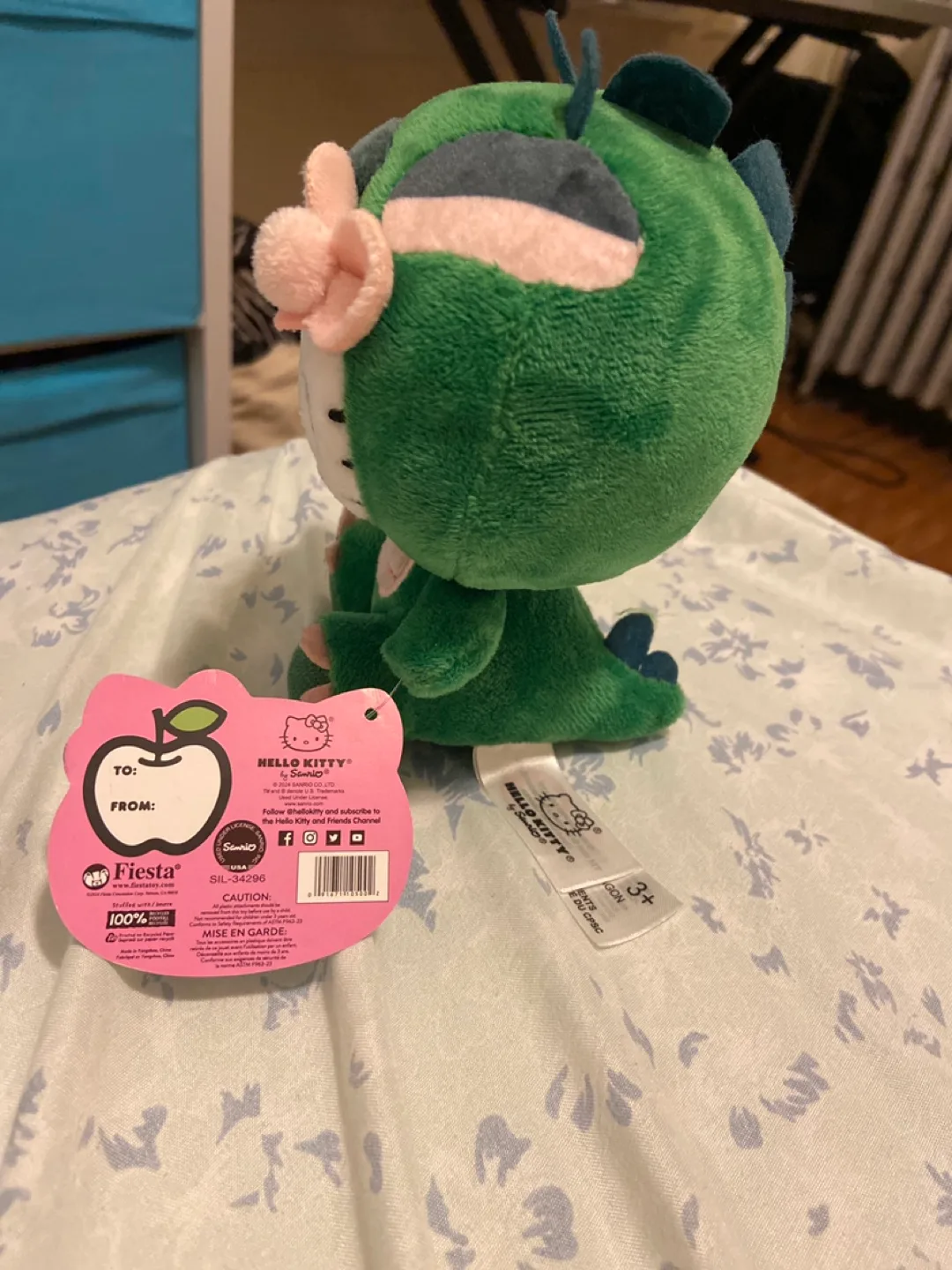 Hello Kitty Dinosaur Plush Toy #freecycle image indicator(2)