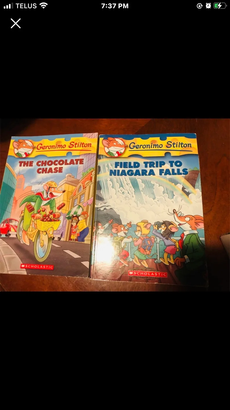 #freecycle Geronimo Stilton Books thumbnail