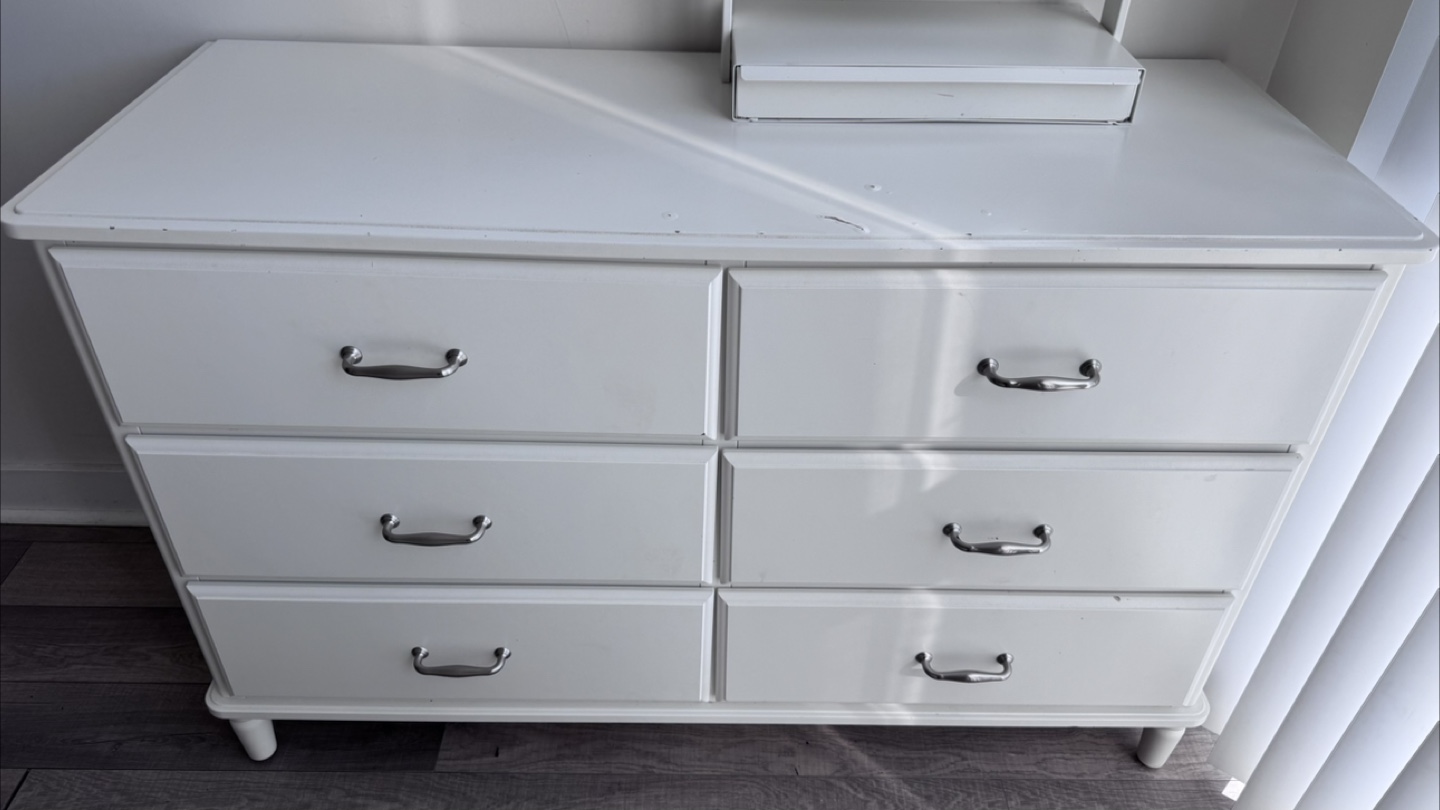 Tyssedal Dresser with Mirror - 6 Drawers - photo 5