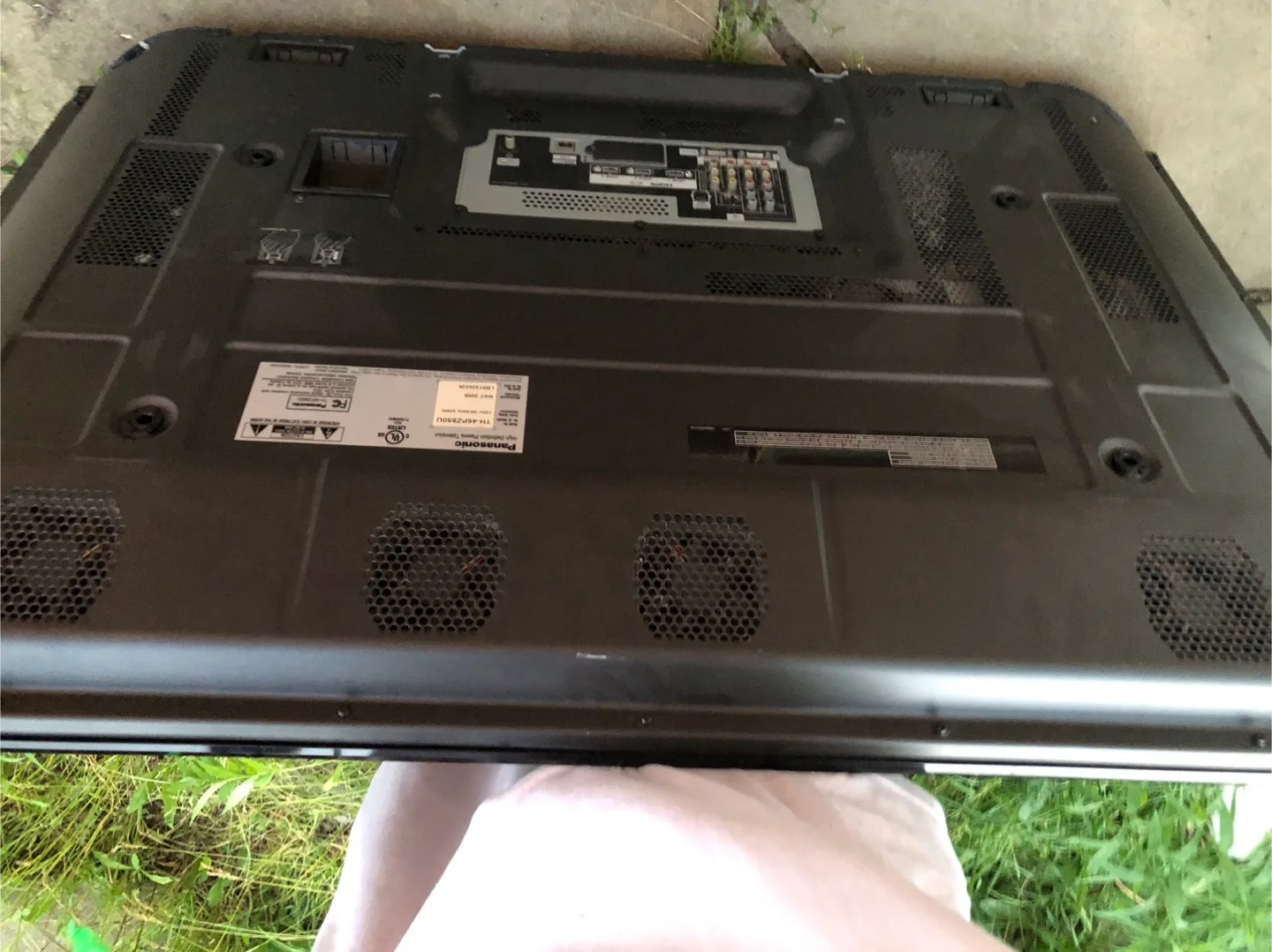 Panasonic TH-46PZ850U 46" Plasma TV image indicator(6)