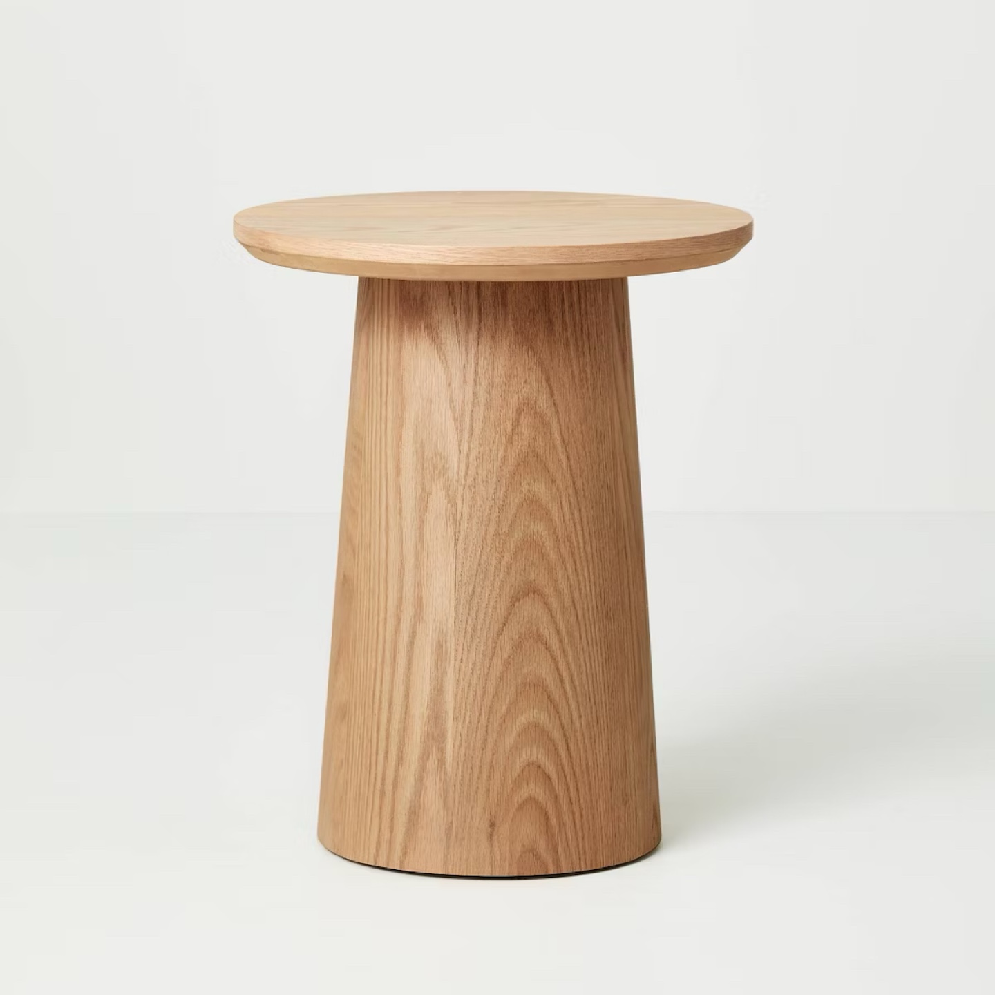 Wood Round Accent Table - 18"x22" - photo 3