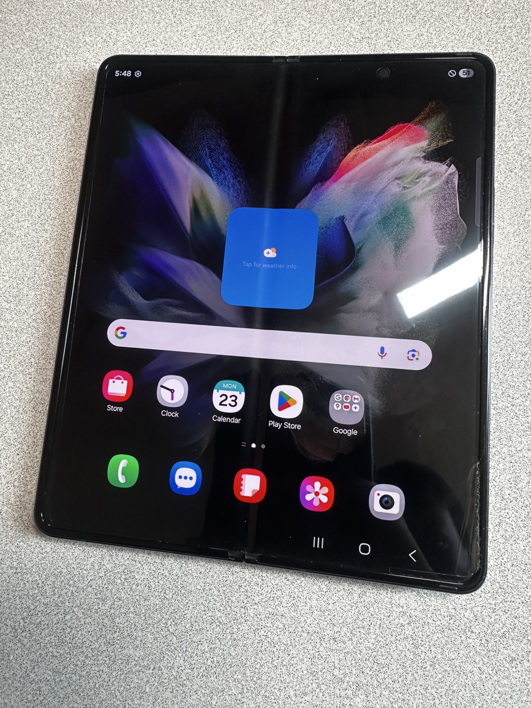 Samsung Galaxy Z Fold 3 - Black - photo 3