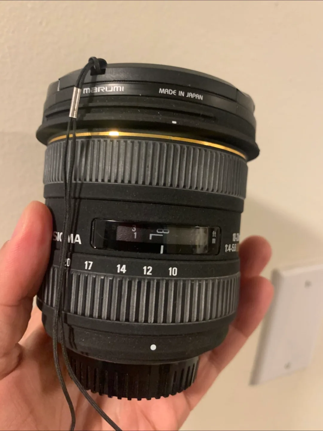 Sigma 10-20mm f/4.5-5.6 DC HSM Lens image indicator(4)