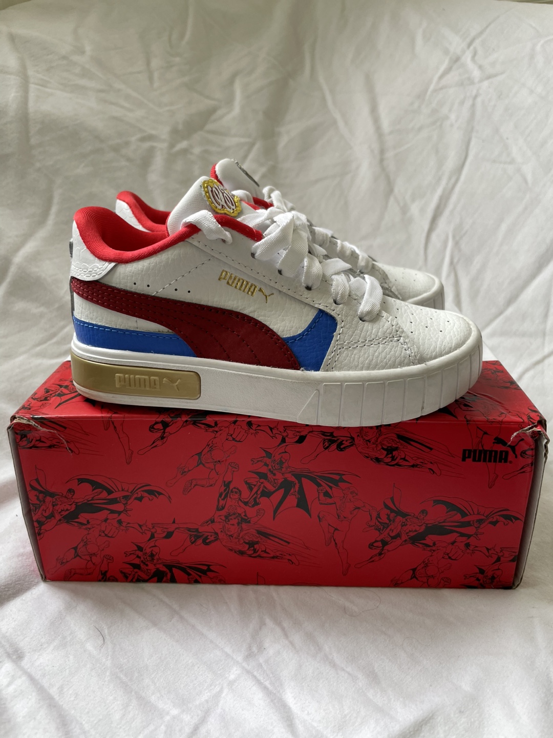 Puma Cali Star Wonder Woman Kids Size 11C - photo 3