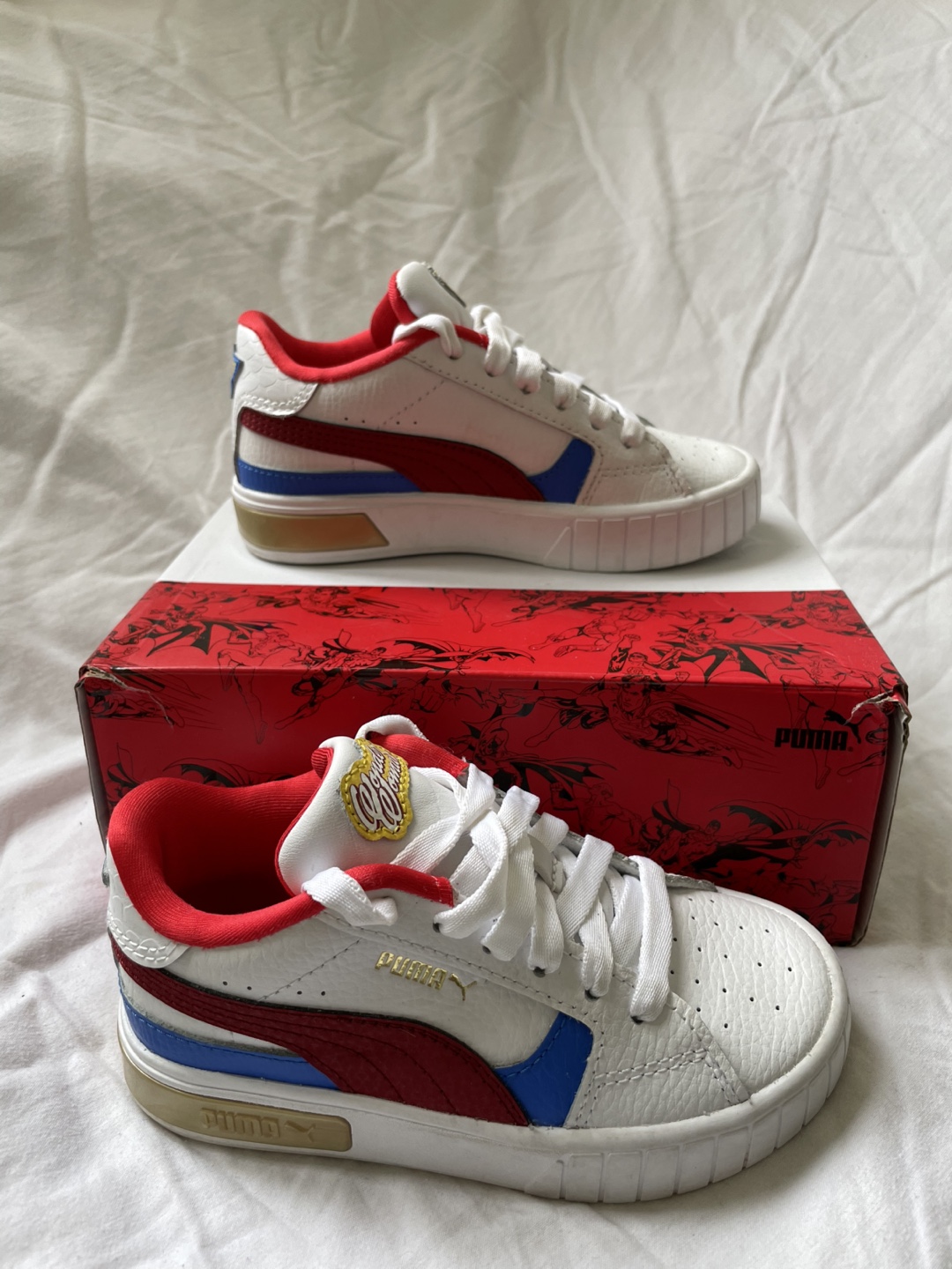 Puma Cali Star Wonder Woman Kids Size 11C - photo 5
