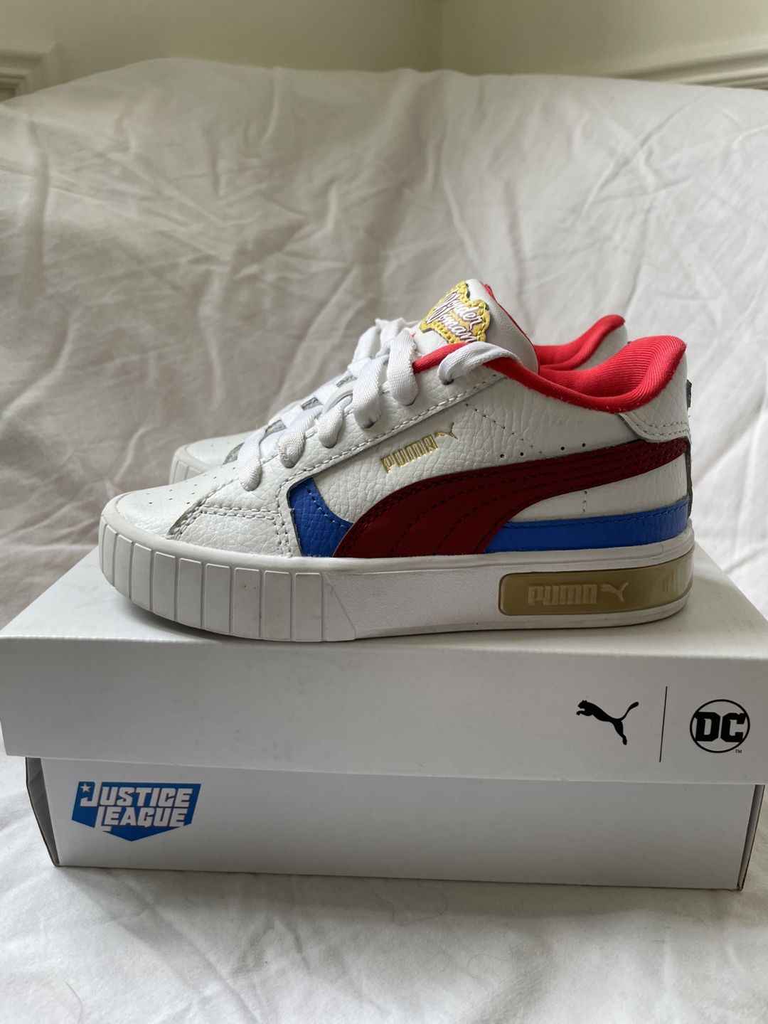 Puma Cali Star Wonder Woman Kids Size 11C