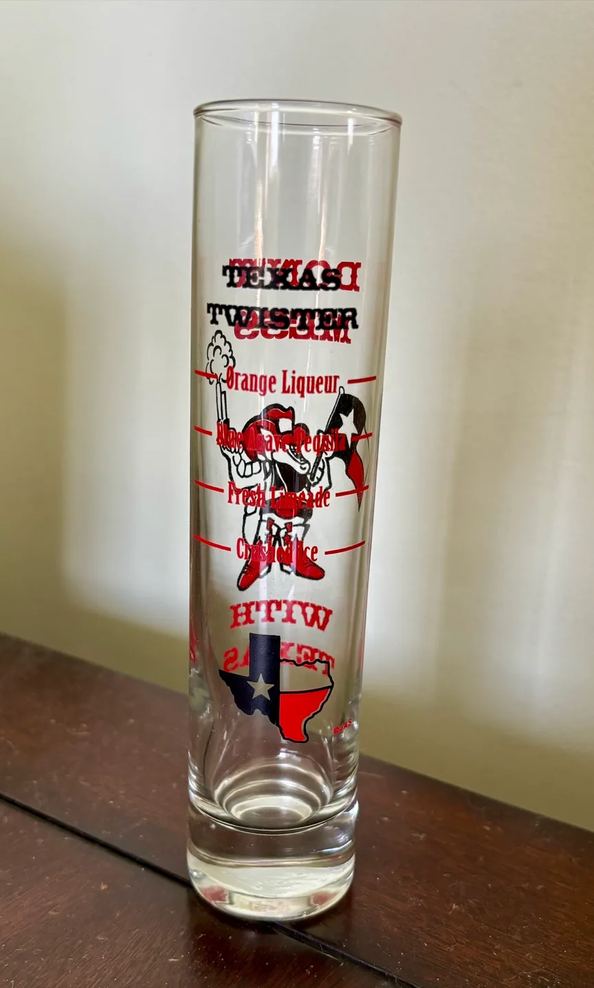 #freecycle Texas Twister Cocktail Glass thumbnail