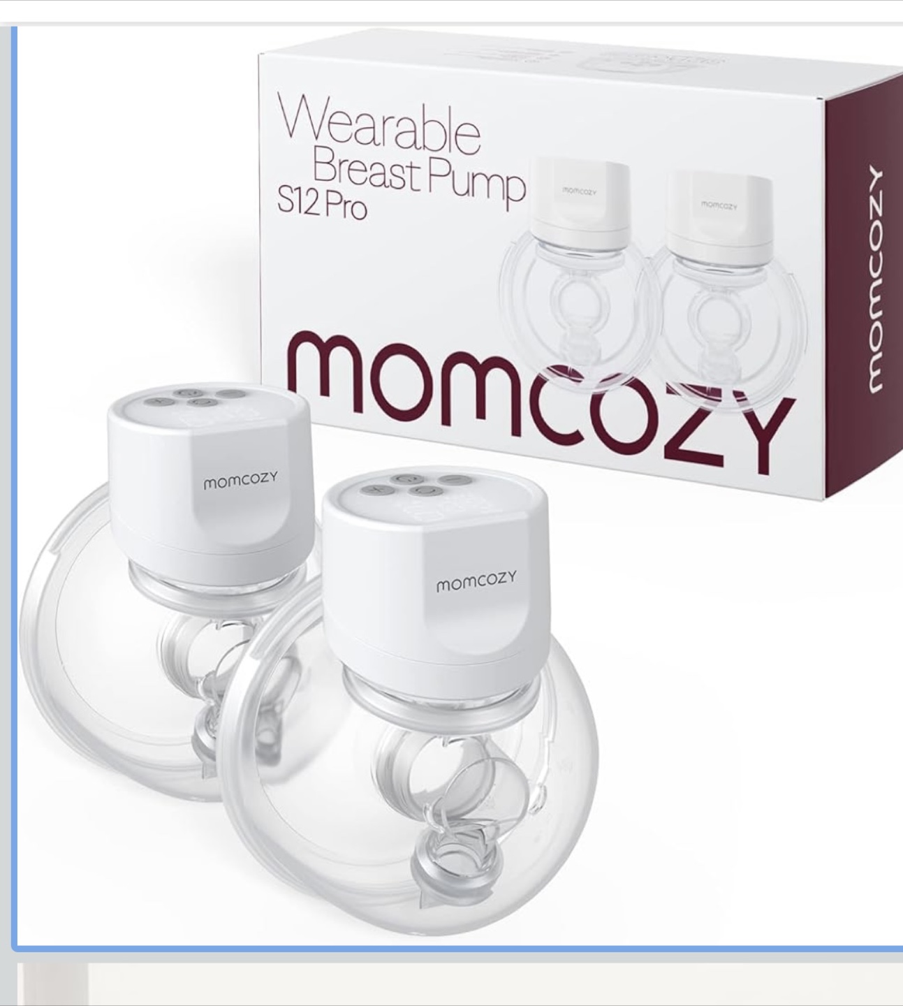 Momcozy S12 Pro Wearable Breast Pump (2 Count) - photo 2