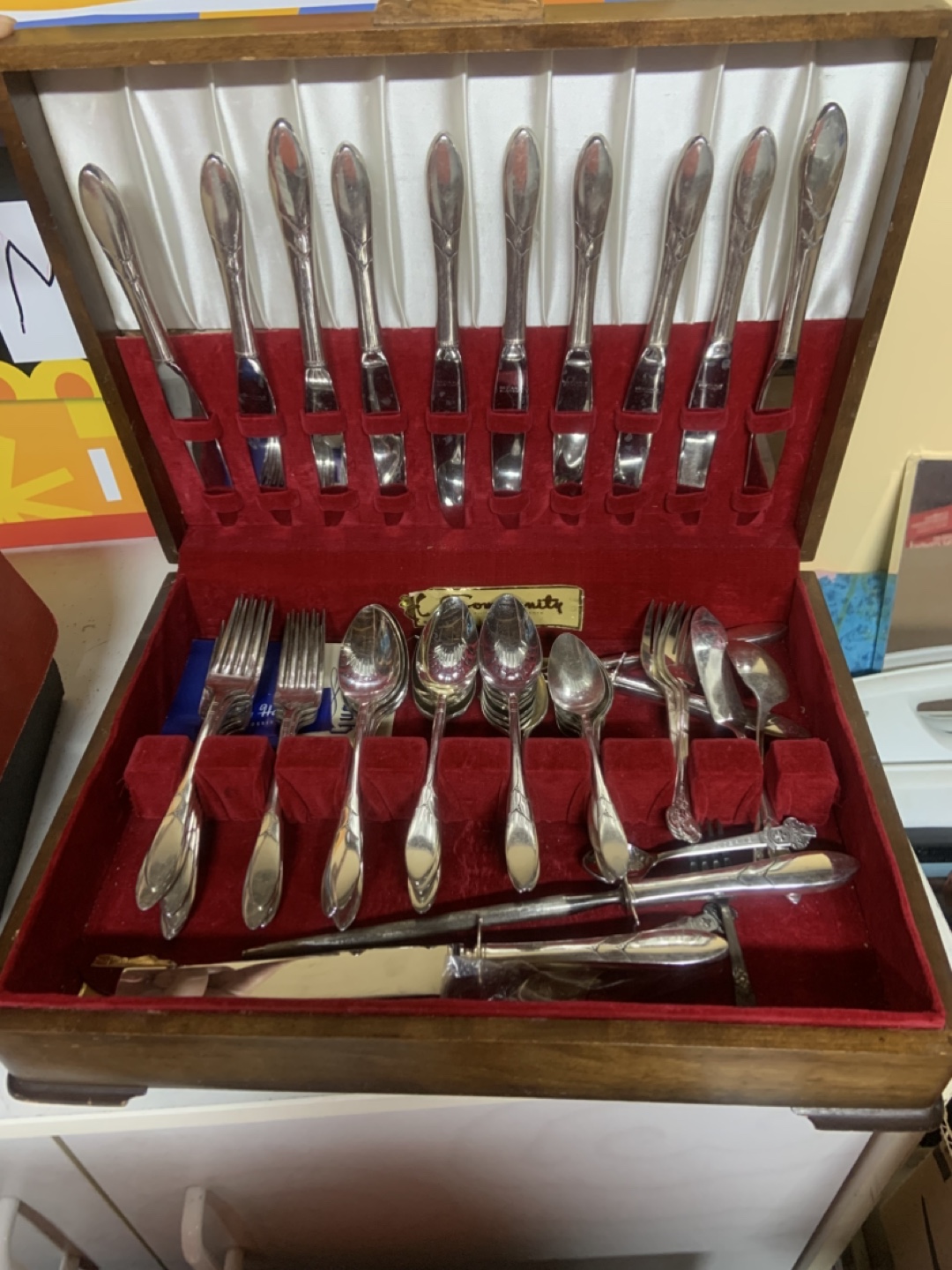 Community Silverplate Flatware Set