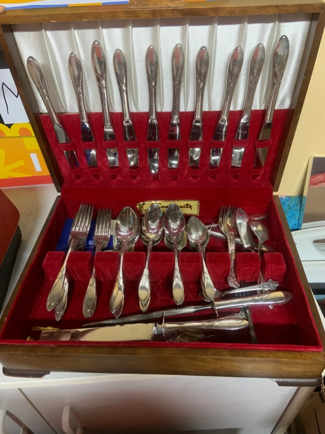Community Silverplate Flatware Set thumbnail