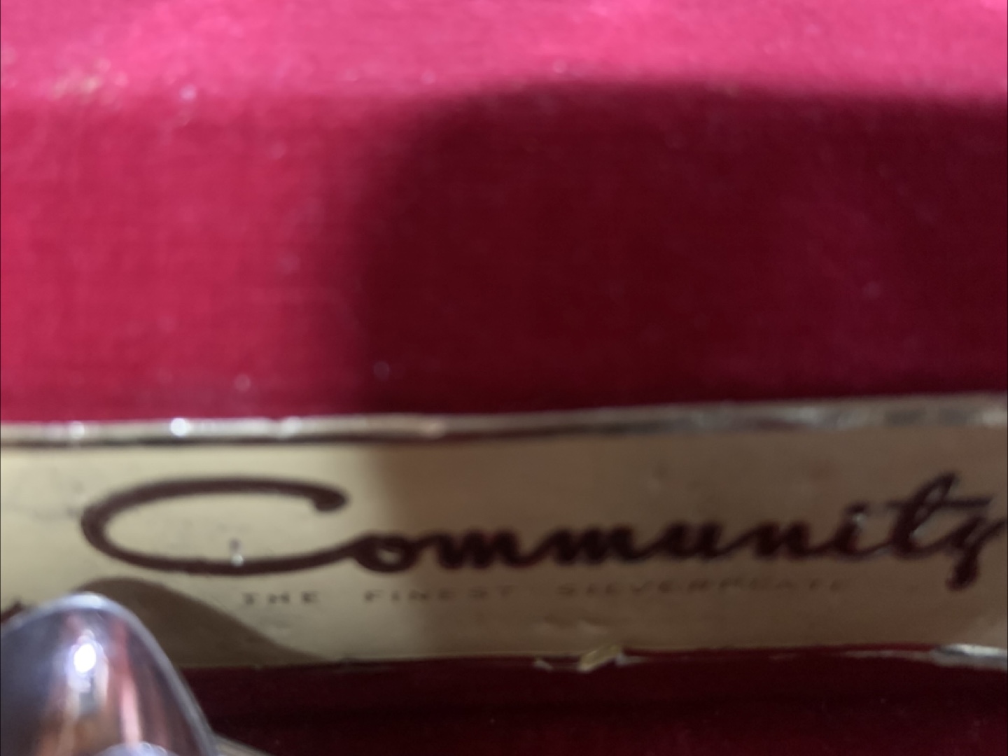 Community Silverplate Flatware Set - photo 2