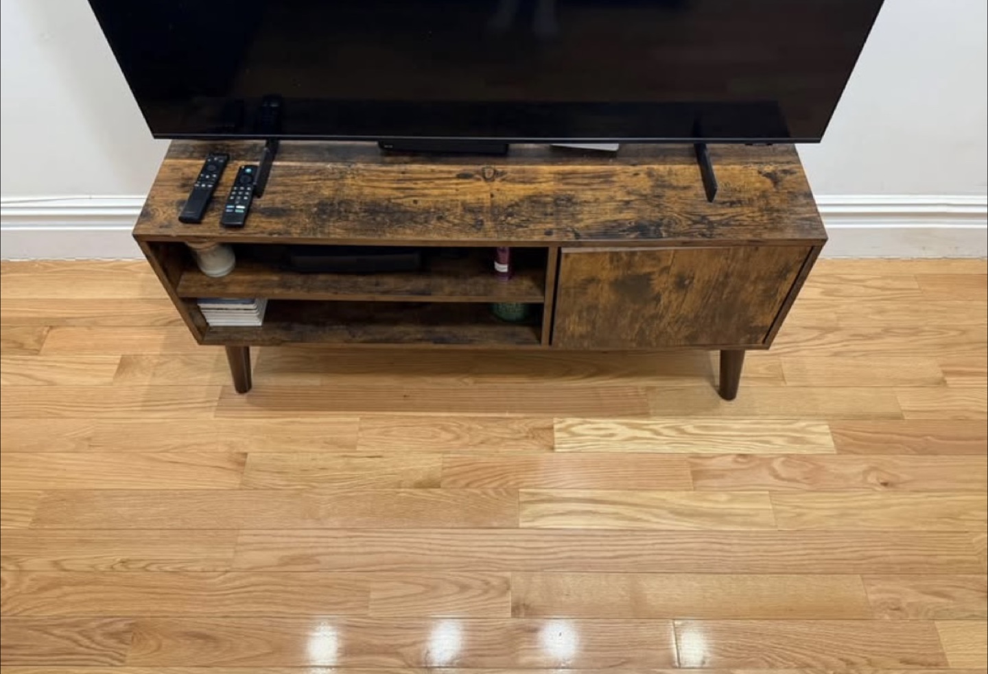 Rustic Brown TV Stand