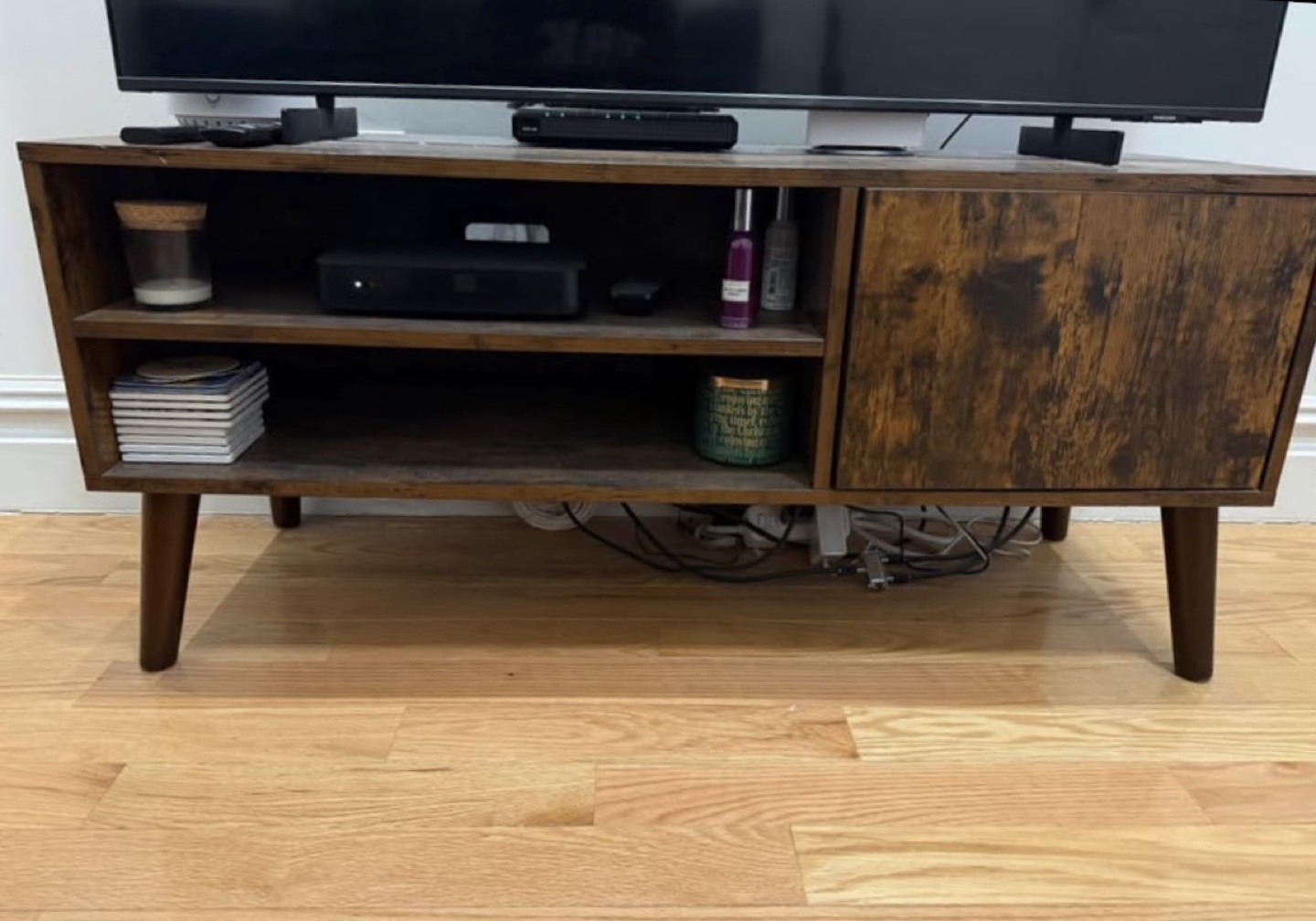 Rustic Brown TV Stand - photo 2