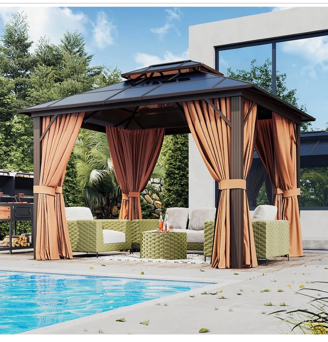 Double Top Gazebo (12FT x 10FT) thumbnail