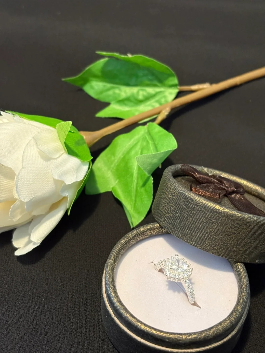 Silver Ring in Decorative Box thumbnail