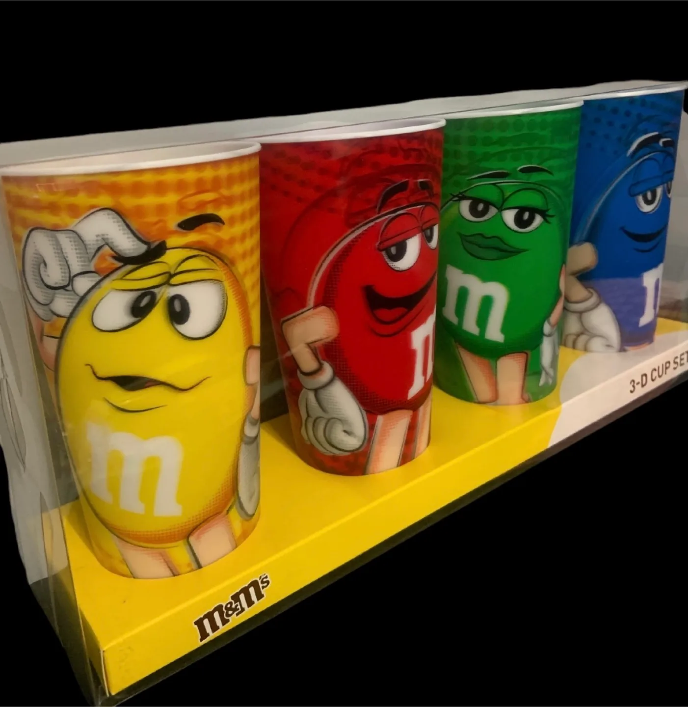 M&M's 3-D Cup Set - New in Box! thumbnail