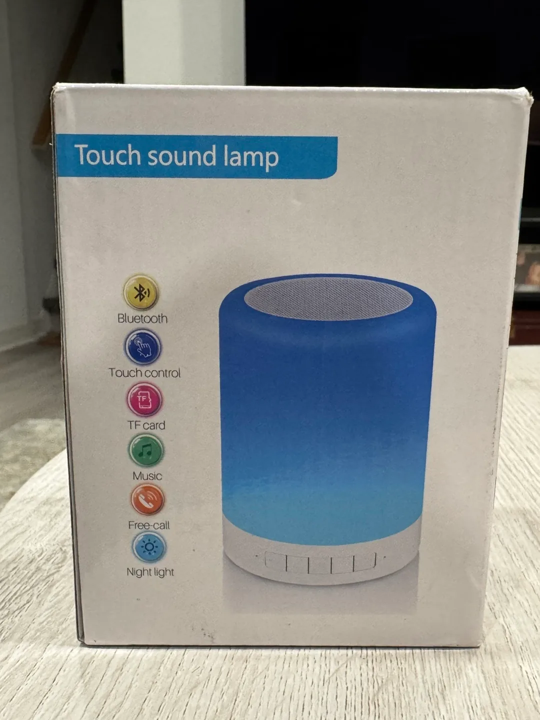 Touch Sound Lamp Bluetooth Speaker image indicator(5)