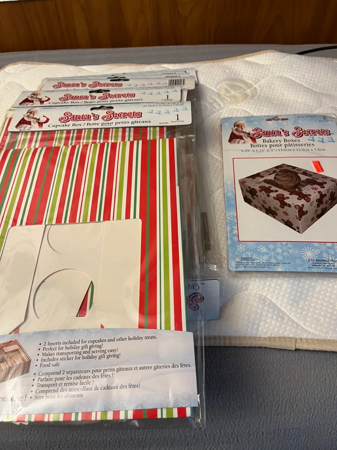 Santa's Secrets Cupcake & Bakery Boxes - New thumbnail