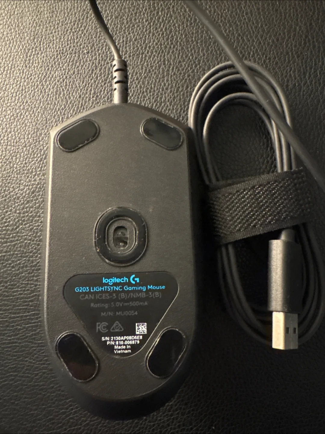 Logitech G203 LIGHTSYNC Wired Gaming Mouse image indicator(4)