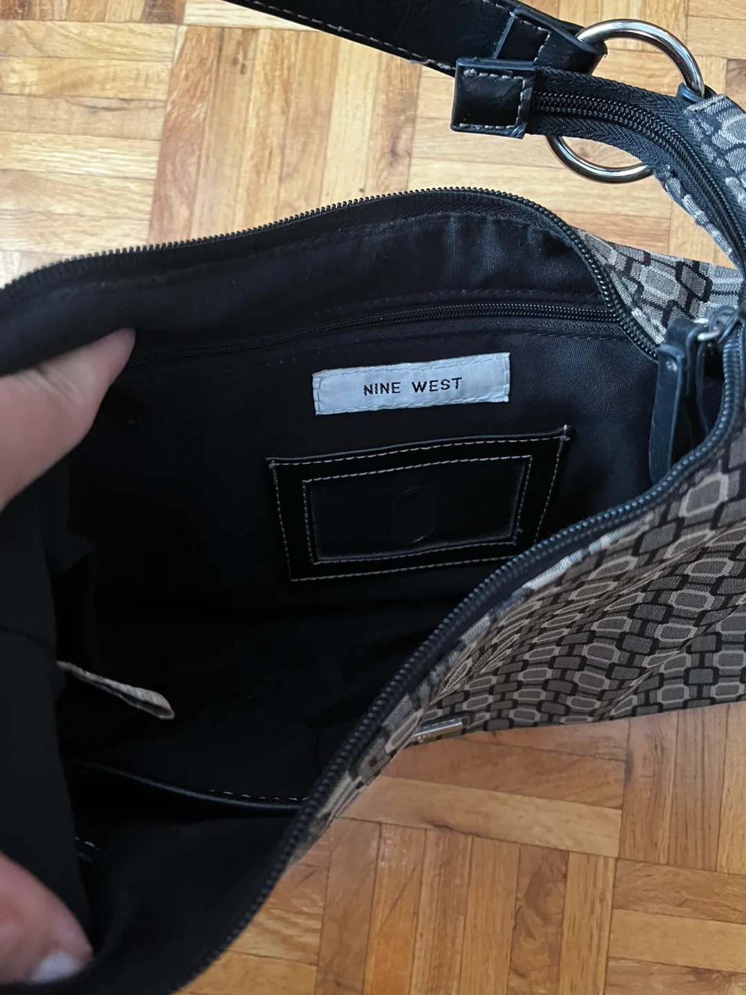 Nine West Patterned Shoulder Bag image indicator(4)