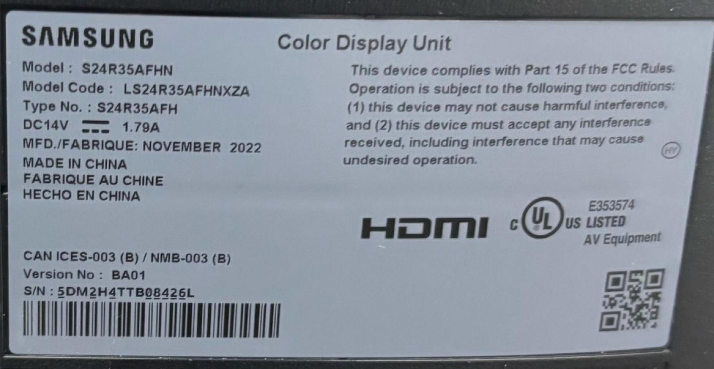 Monitor Samsung 24” - photo 2