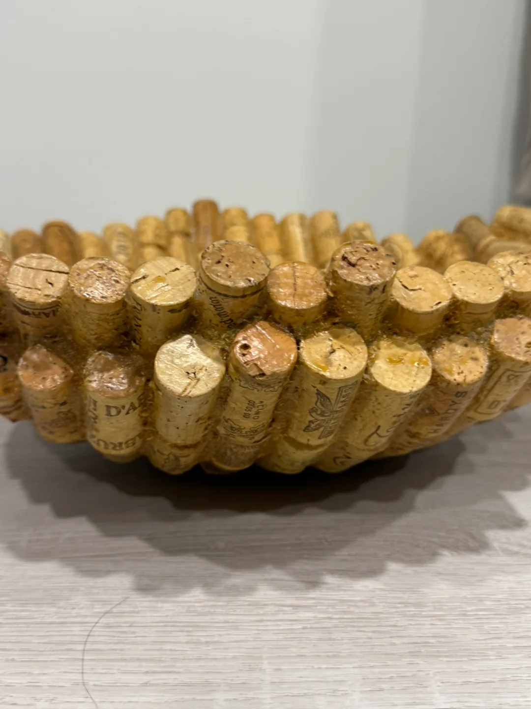 Handmade Wine Cork Bowl image indicator(3)