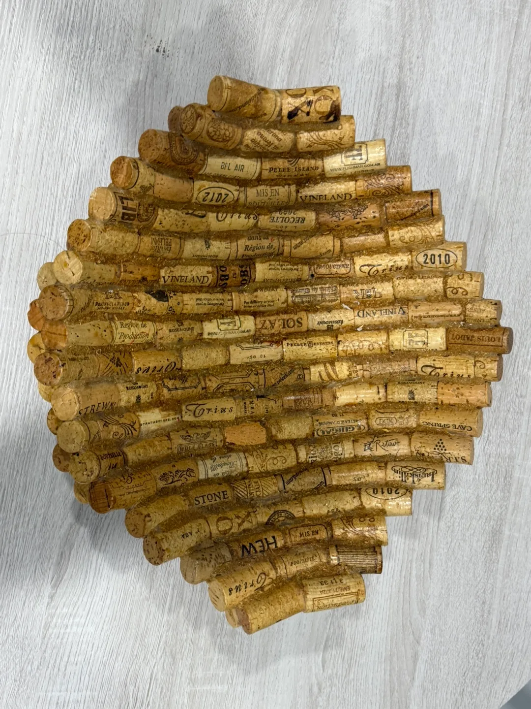 Handmade Wine Cork Bowl image indicator(7)