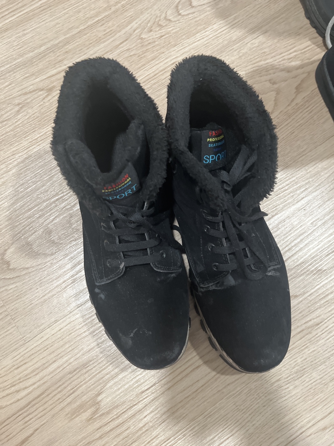 Black Winter Boots - Size 47 (Men's 12.5) - photo 3